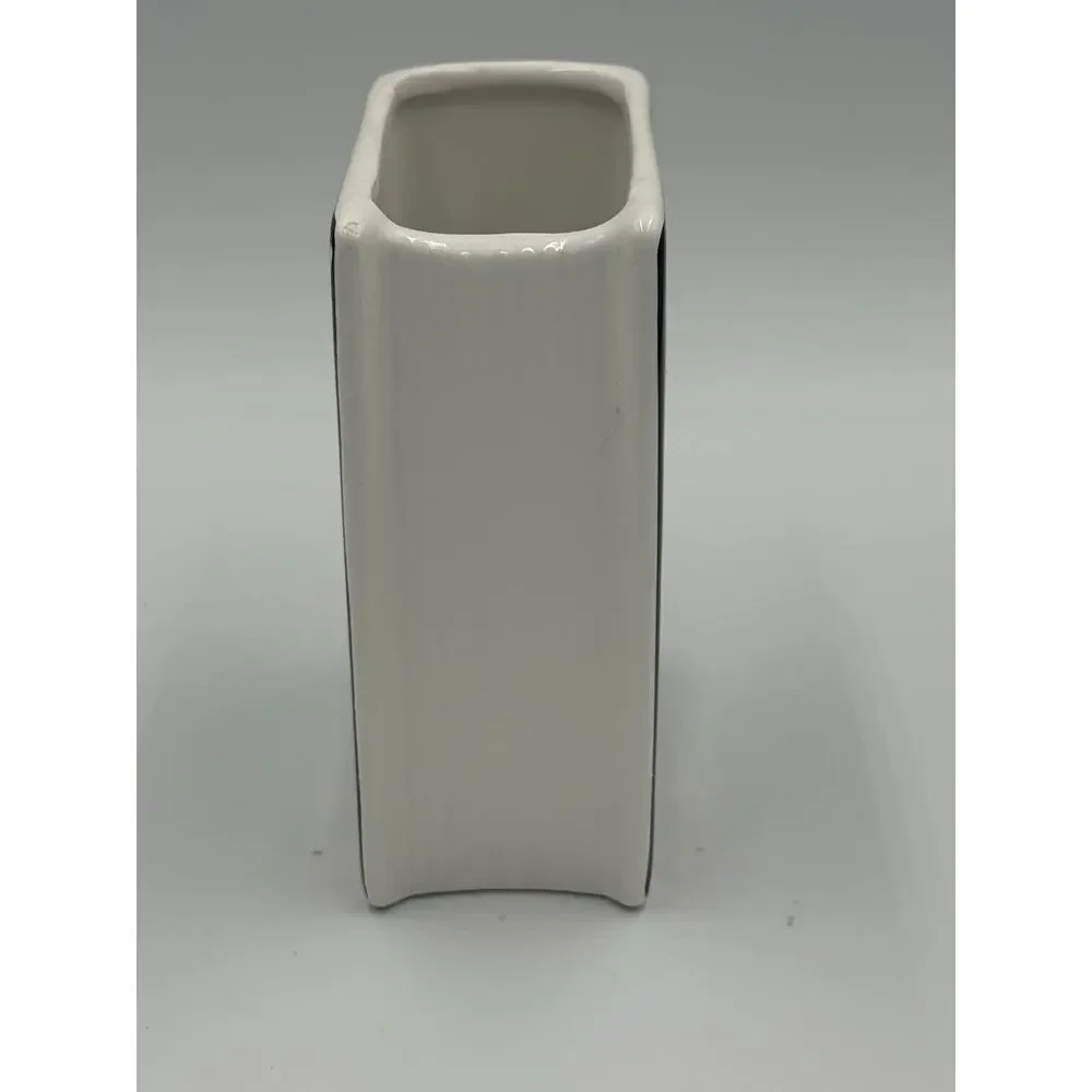 Steel Mill & Co Original Nutcracker Ceramic Small Book-Shaped Decorative Vase